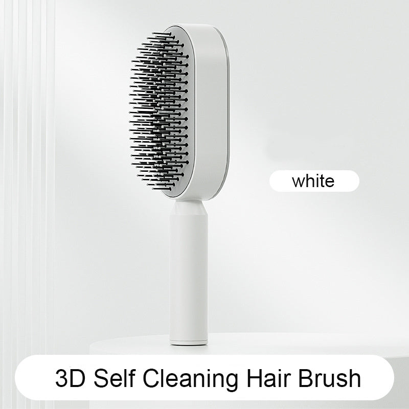 Self-Cleaning Scalp Massage Hair Brush