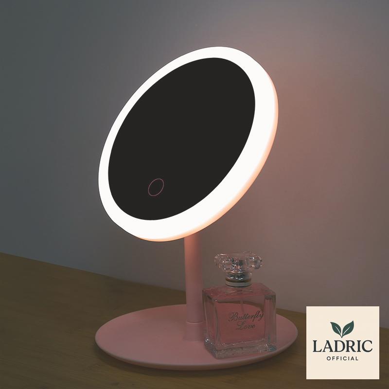 Rechargeable LED Makeup Mirror – Monochrome, 3-Color, or Plug-In