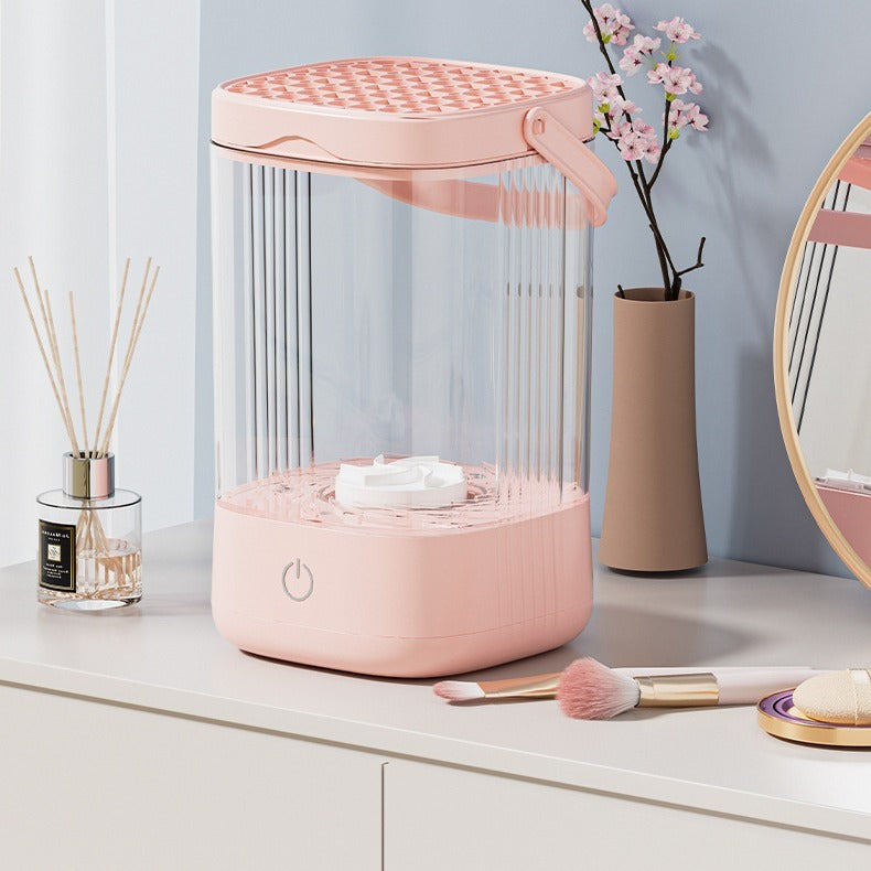 Electric Makeup Brush Cleaner – Automatic Wash & Dry Device
