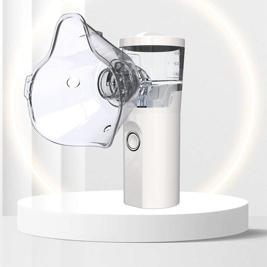 Rechargeable Handheld Microgrid Nebulizer – Portable Mist Inhaler
