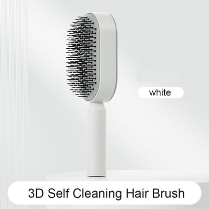 Self-Cleaning Scalp Massage Hair Brush