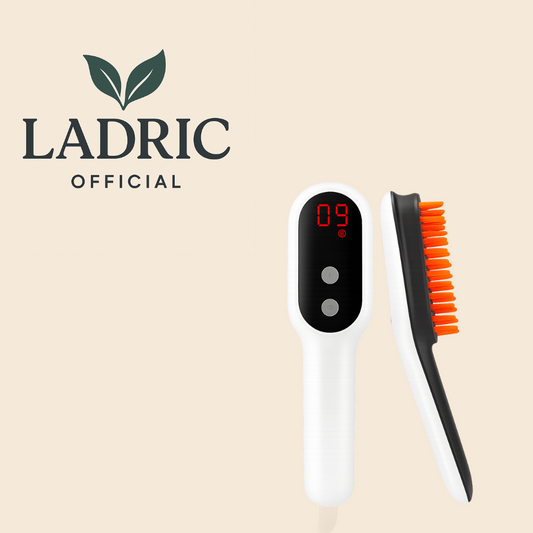 Electric Scalp Massager Comb – Magnetic Therapy & Light Therapy for Hair Growth & Stress Relief
