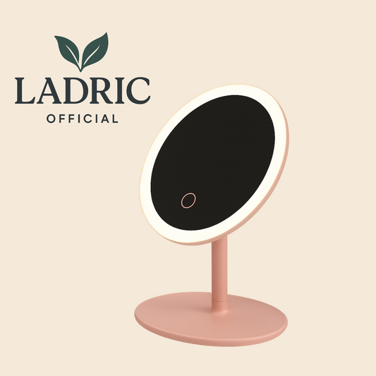 Rechargeable LED Makeup Mirror – Monochrome, 3-Color, or Plug-In