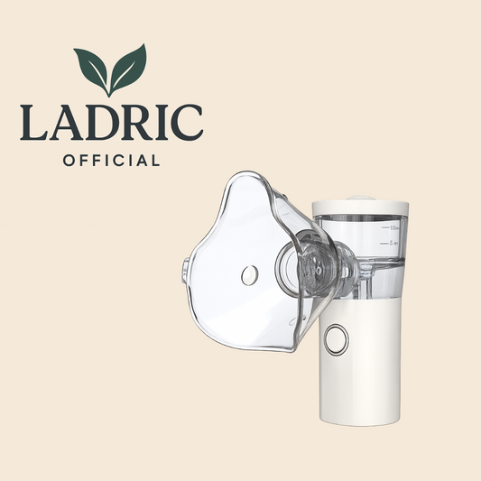 Rechargeable Handheld Microgrid Nebulizer – Portable Mist Inhaler