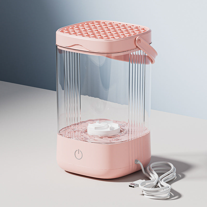 Electric Makeup Brush Cleaner – Automatic Wash & Dry Device