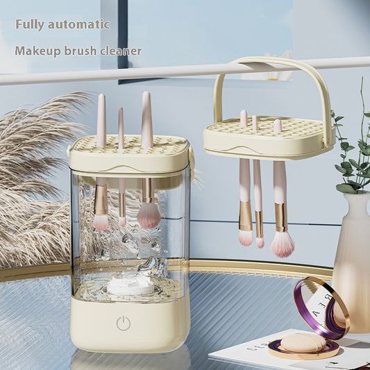 Electric Makeup Brush Cleaner – Automatic Wash & Dry Device