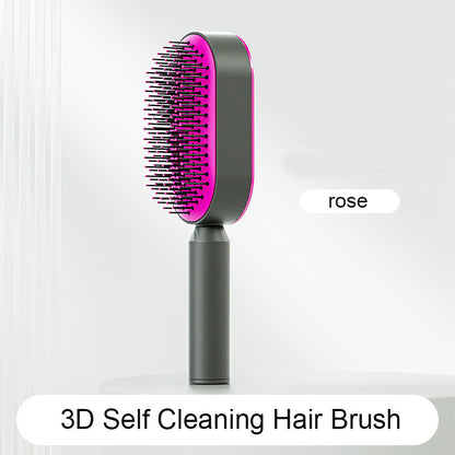 Self-Cleaning Scalp Massage Hair Brush